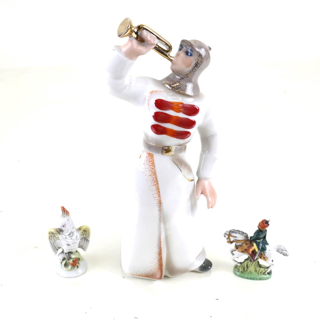 Three Russian Porcelain Figurines (1 of 7)