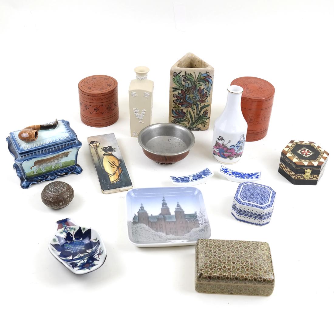 Lot of Decorative Boxes and Vases (1 of 4)