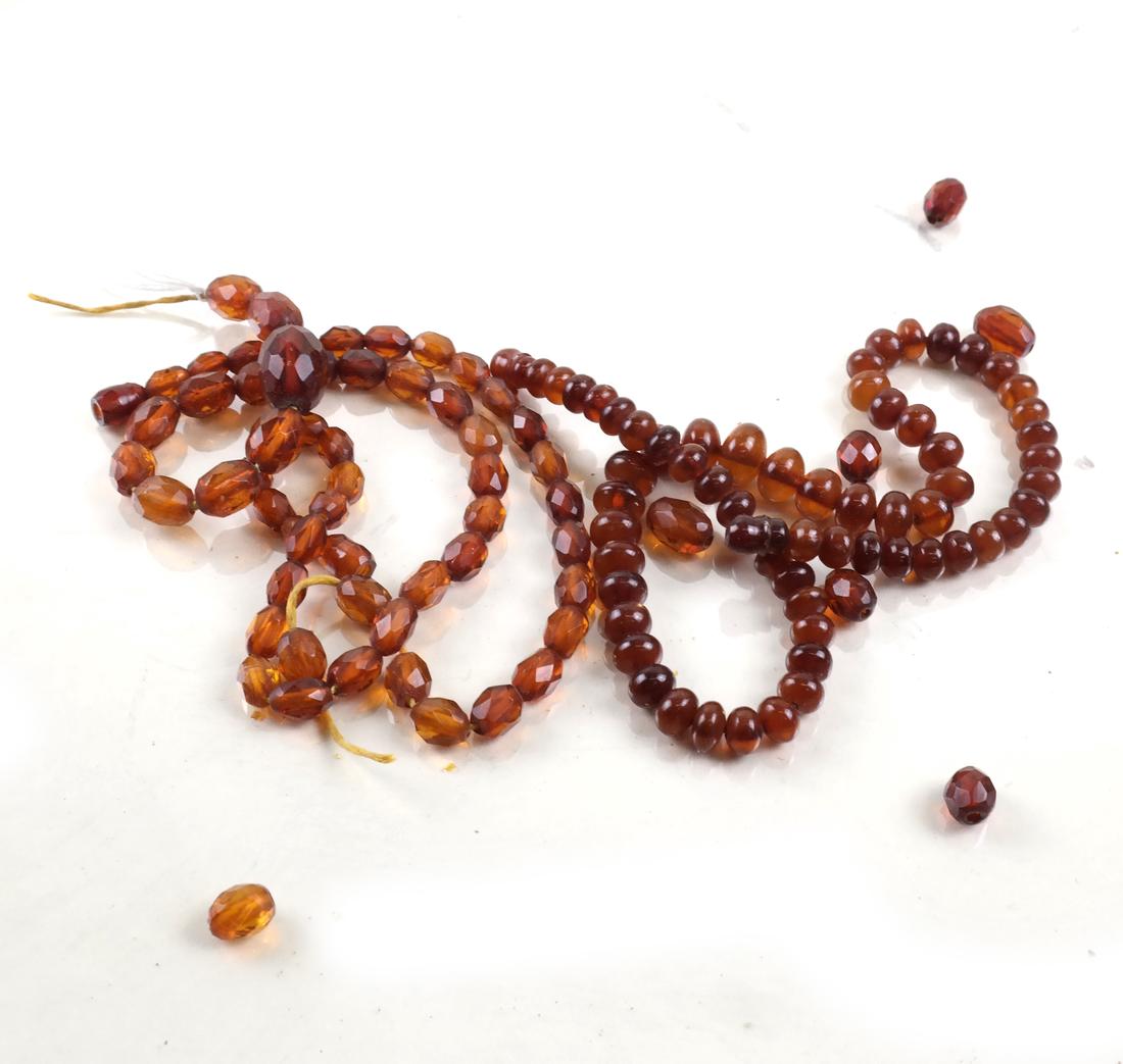 Two Amber Necklaces (1 of 4)