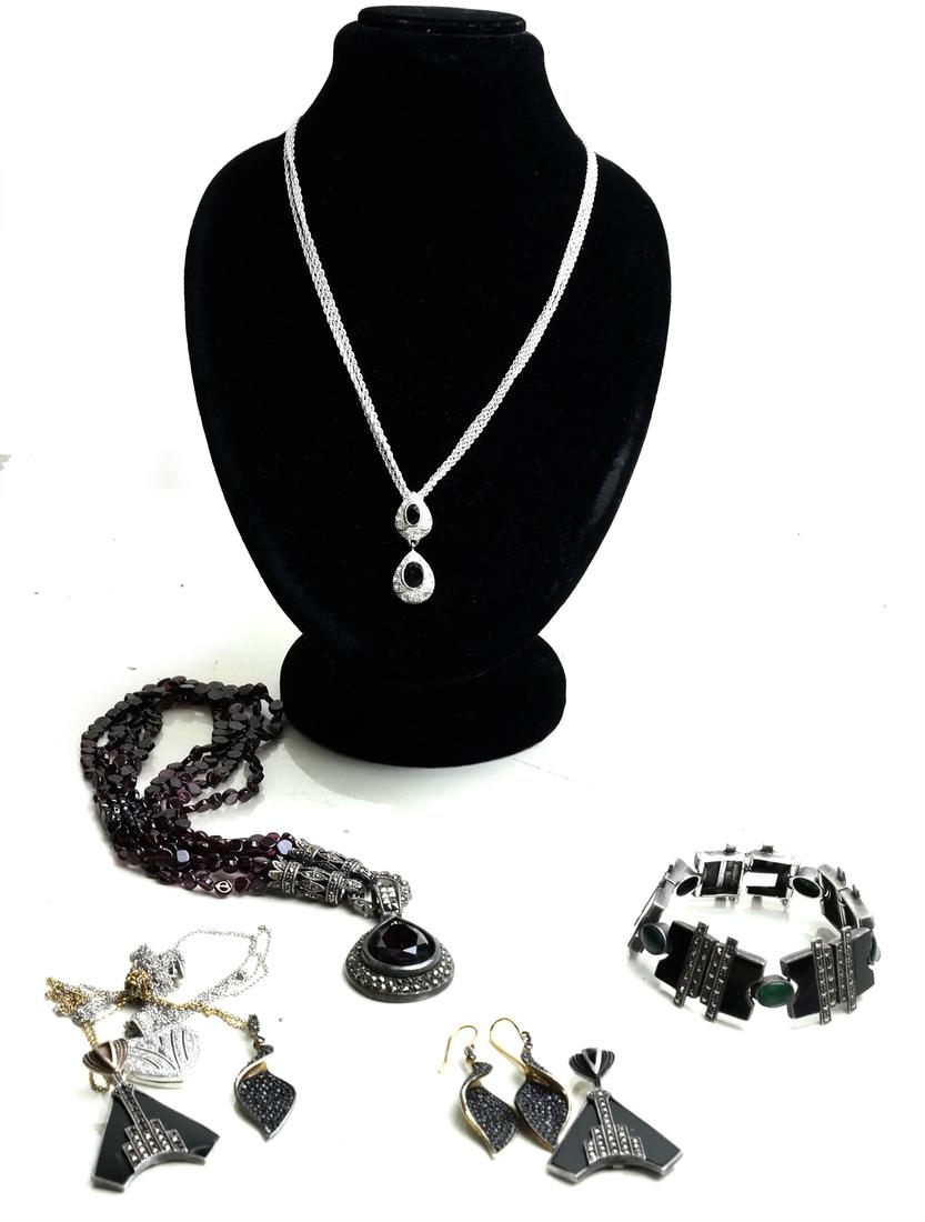 Silver, Marcasite, and Costume Jewelry (1 of 8)