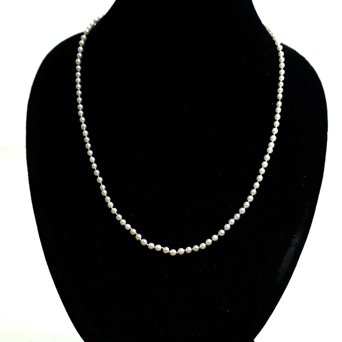 Natural Pearl Necklace (1 of 3)