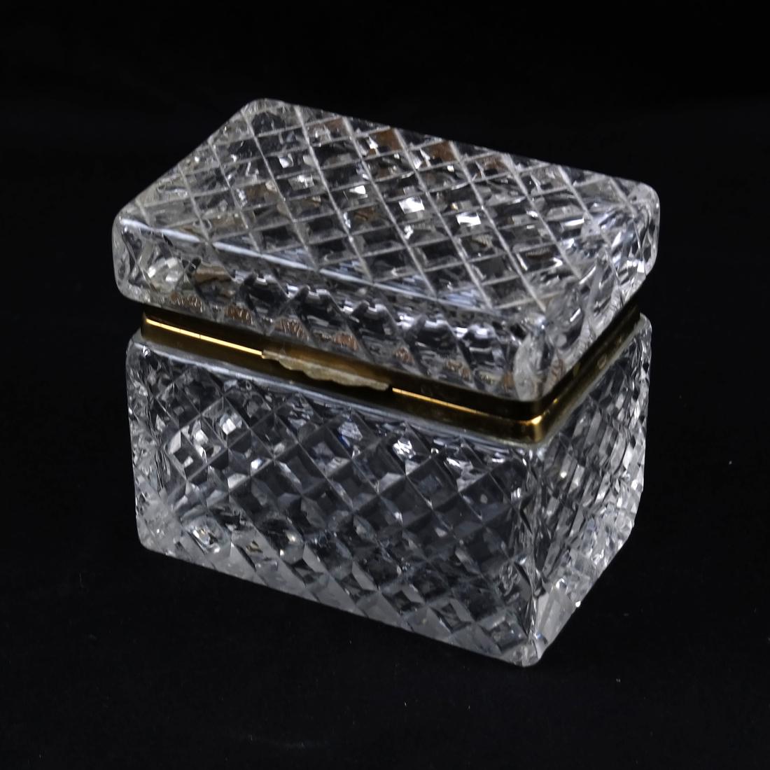 Crystal and Bronze Vanity Box (1 of 5)