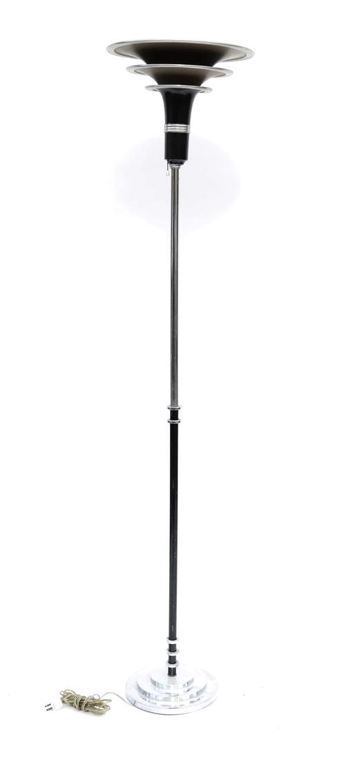 Modern Two-Tone Floor Lamp (1 of 4)