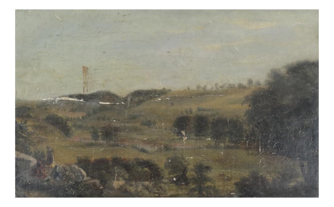 Unframed Extensive Landscape, Oil on Board (1 of 7)