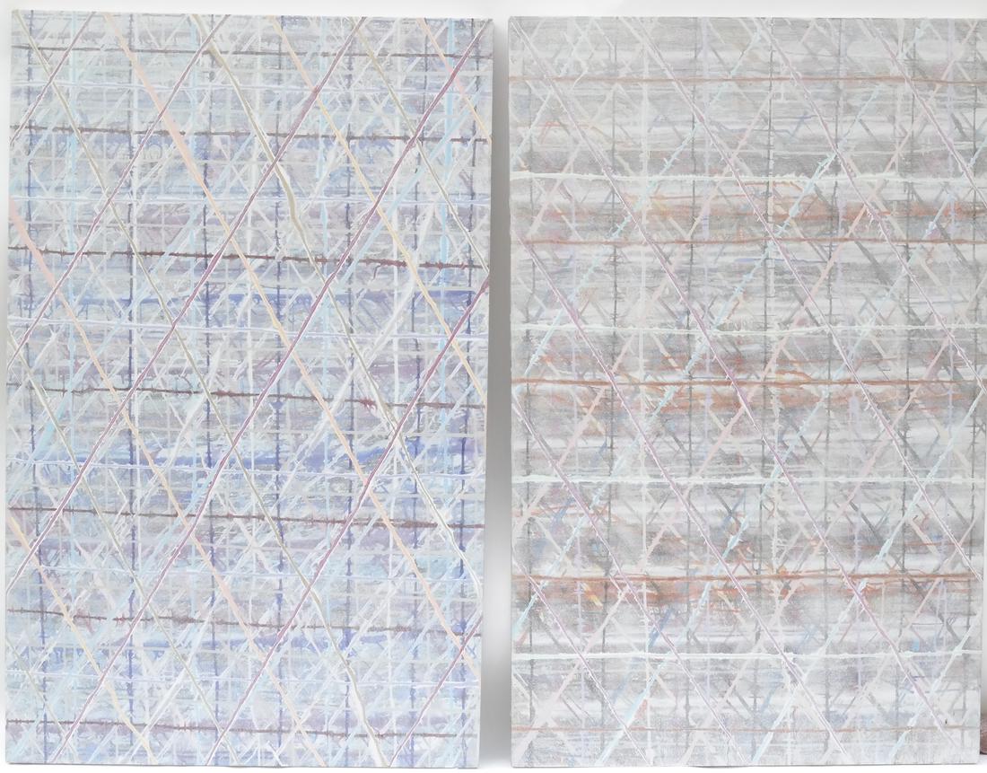 George Dahl, Pair of Abstracts (1 of 6)