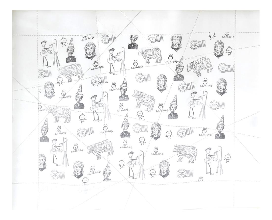 Picasso Gaglione, Rubber Stamp Portrait (1 of 7)