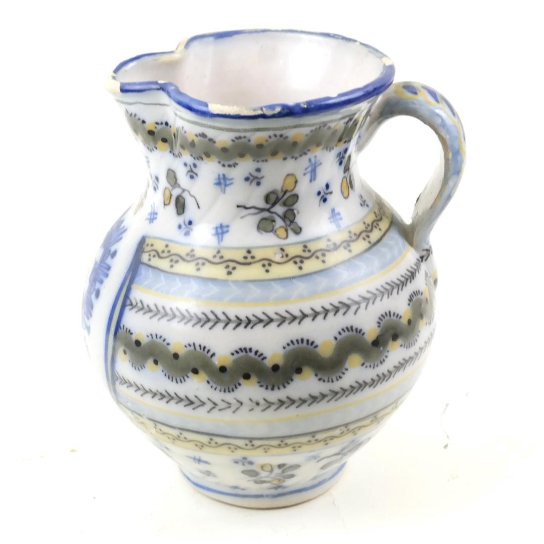 Continental Ceramic Decorated Pitcher (1 of 6)