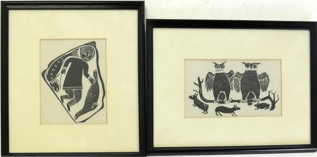 Two Inuit Rubbings (1 of 7)