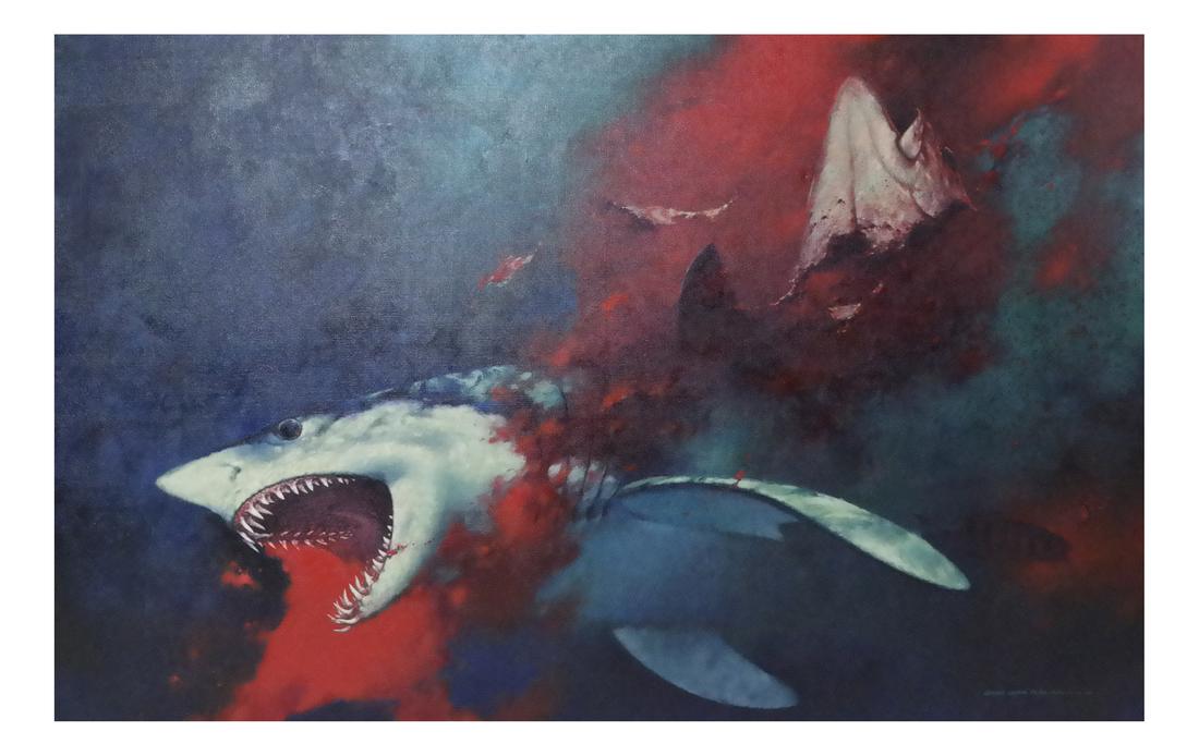 George Luther Schelling, "Frenzy" - Acrylic on Canvas (1 of 7)