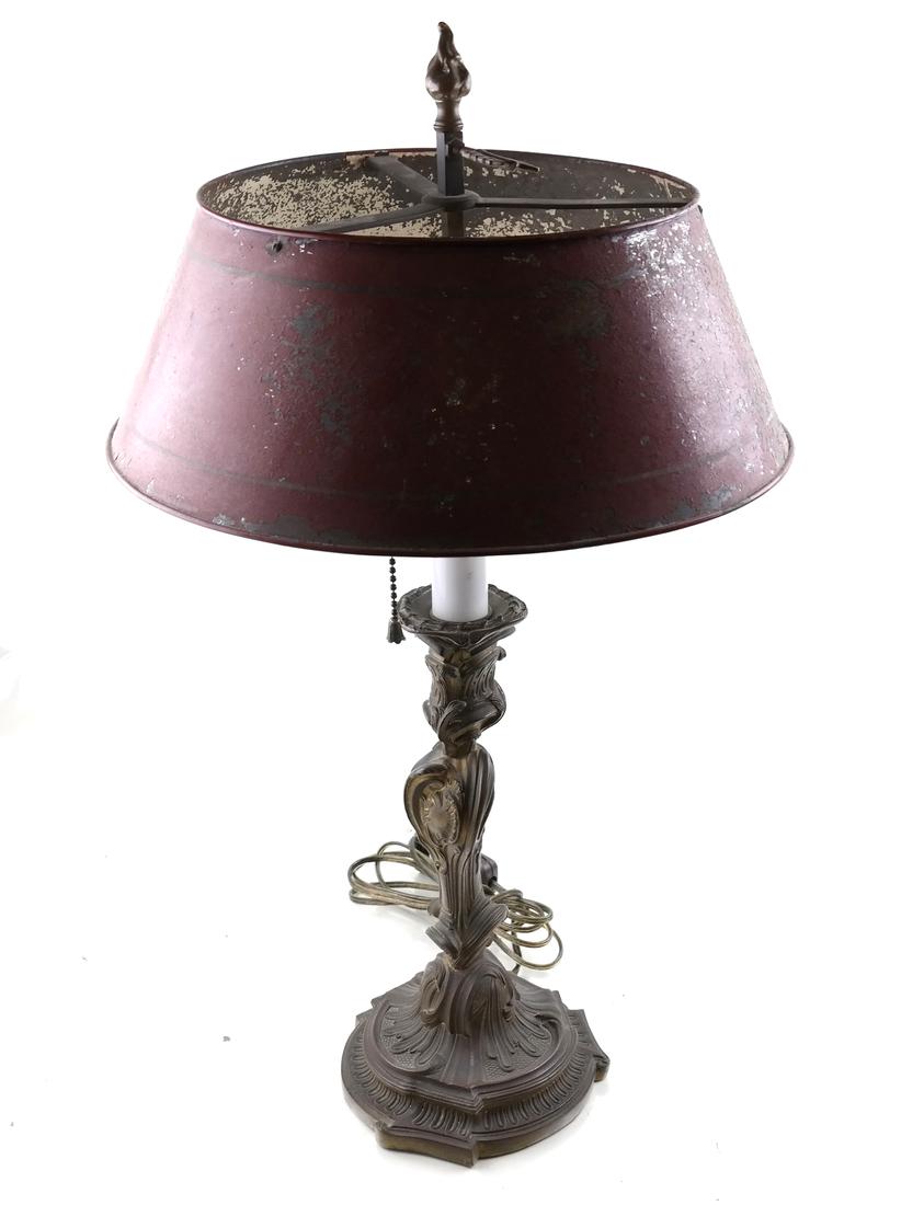 19th Century French Bouillotte Lamp (1 of 6)