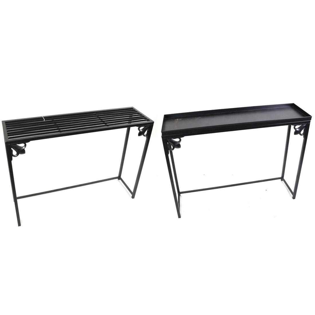 Pair of Metal Tray Tables (1 of 9)