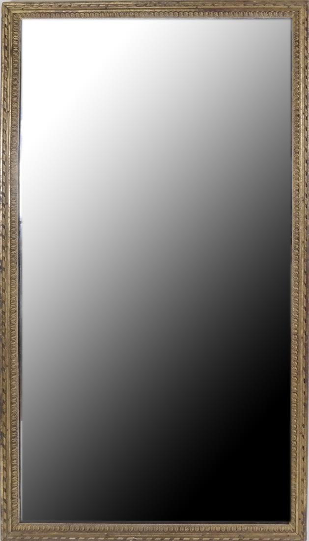 19th Century French Gilt Wood Trumeau Mirror (1 of 5)