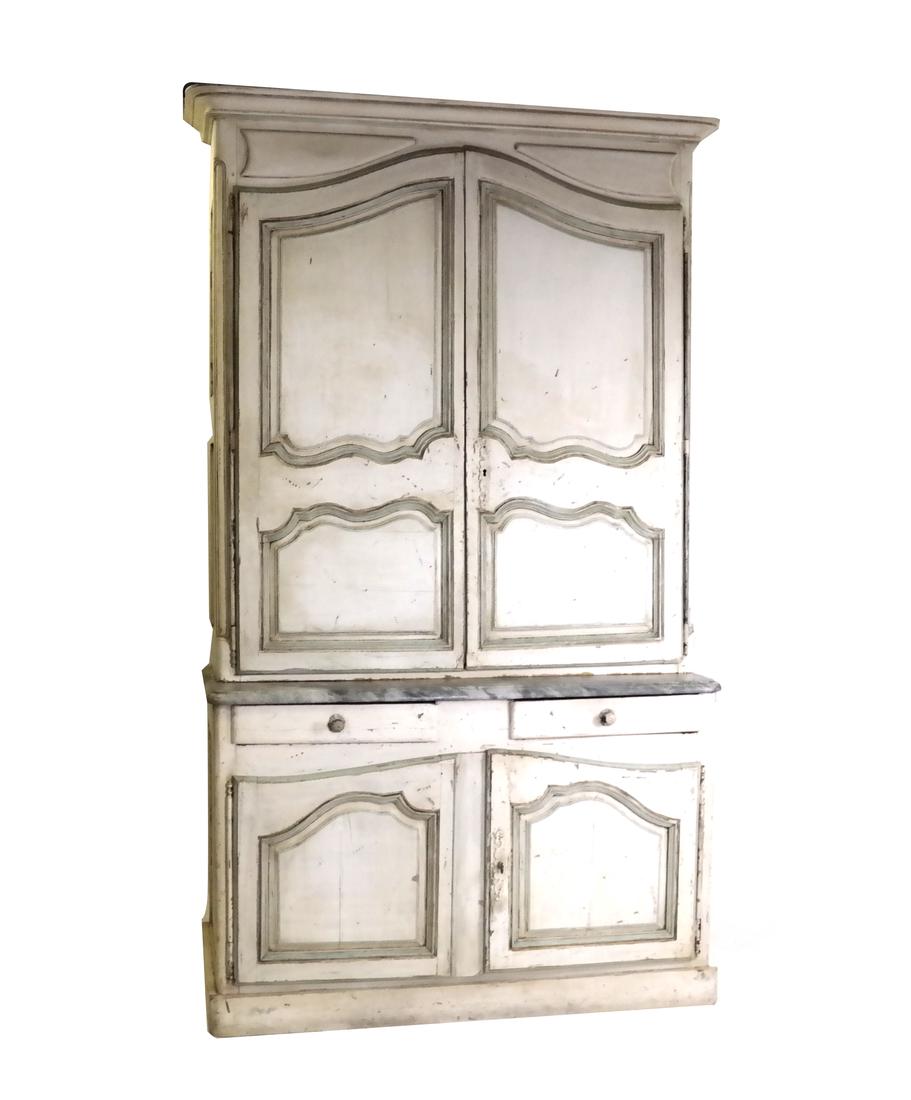 18th Century French Painted Cabinet (1 of 10)