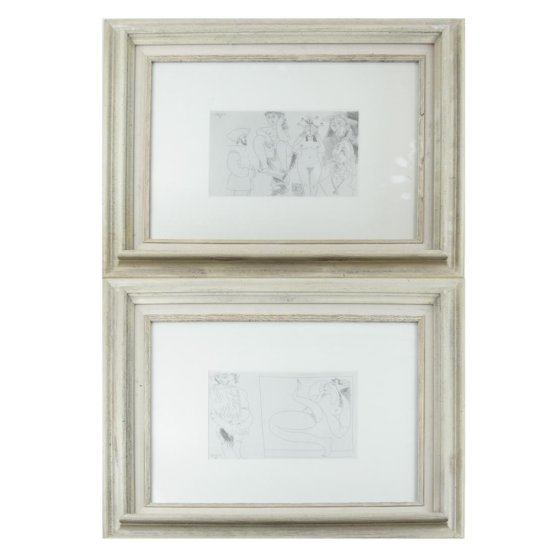 Pair of Picasso Prints (1 of 6)