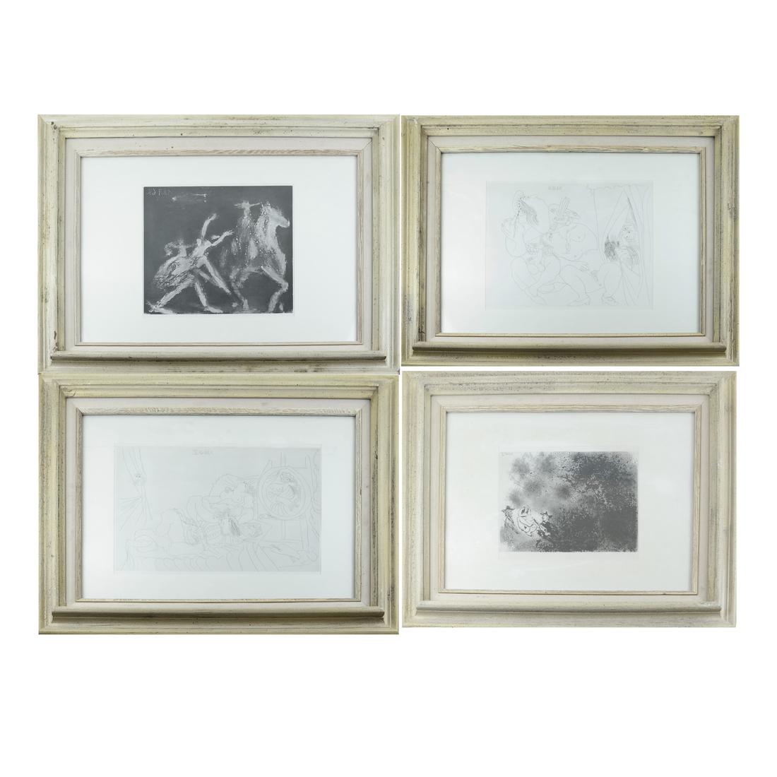 Four Assorted Picasso Prints (1 of 5)