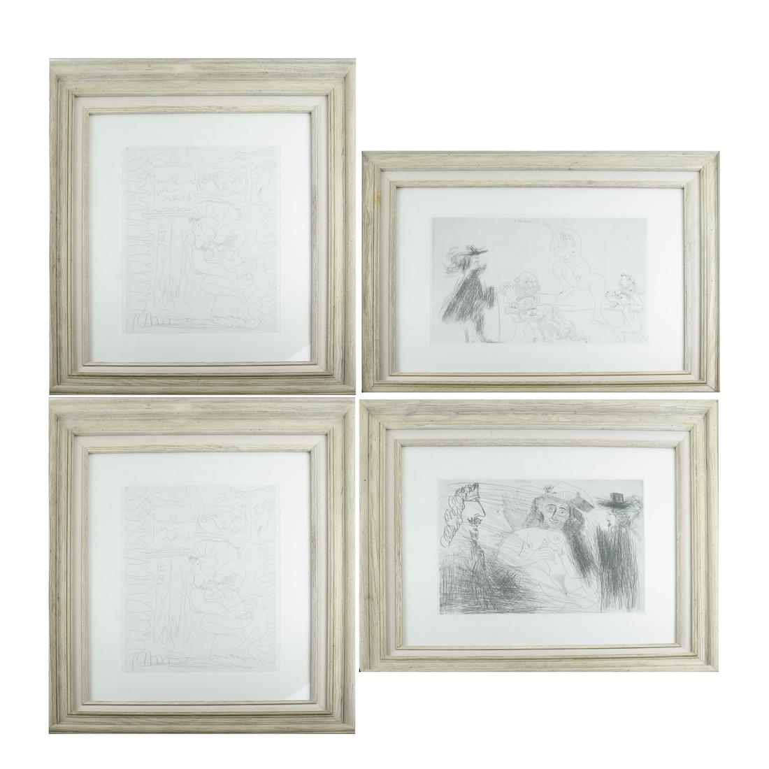 Four Picasso Prints (1 of 5)