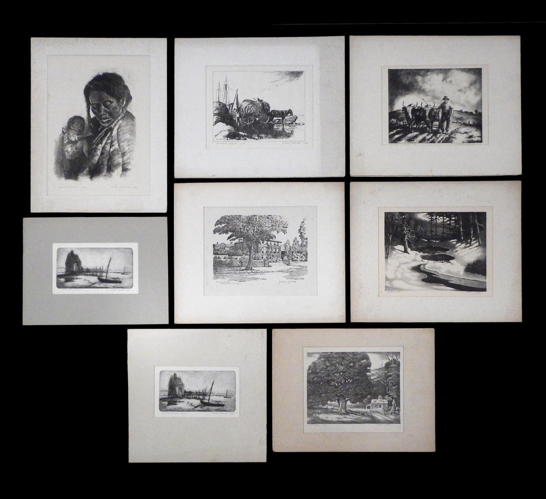 Stowell Sherman, Assorted Signed Prints (1 of 8)