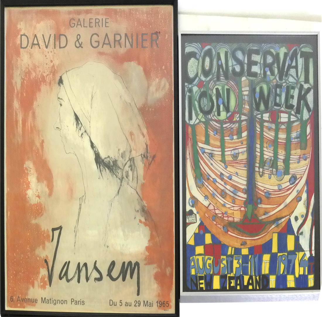 Two Posters: "Jansem" and "Conservation" (1 of 6)