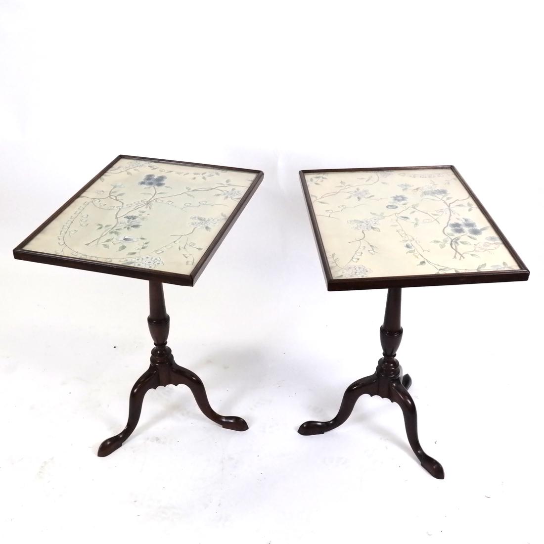 Pair of 19th Century Mahogany Side Tables (1 of 5)