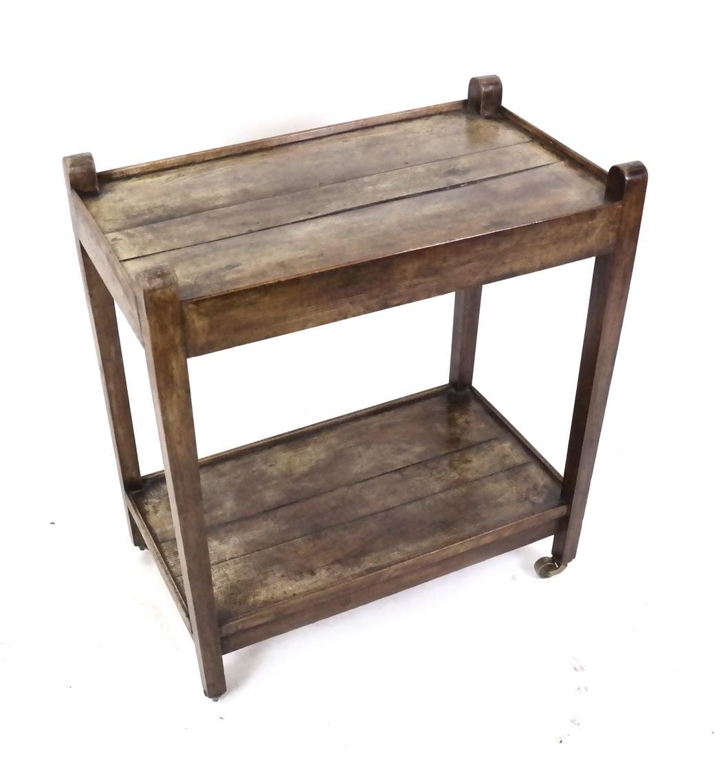 2 French Oak Tea Carts (1 of 6)