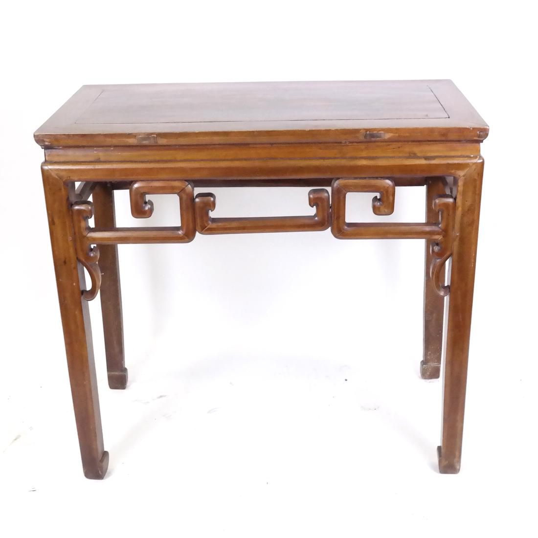 Chinese Teak Wood Altar Table (1 of 5)