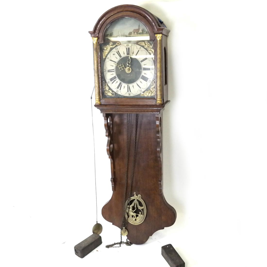 19th Century Dutch Freisland Wall Clock (1 of 8)