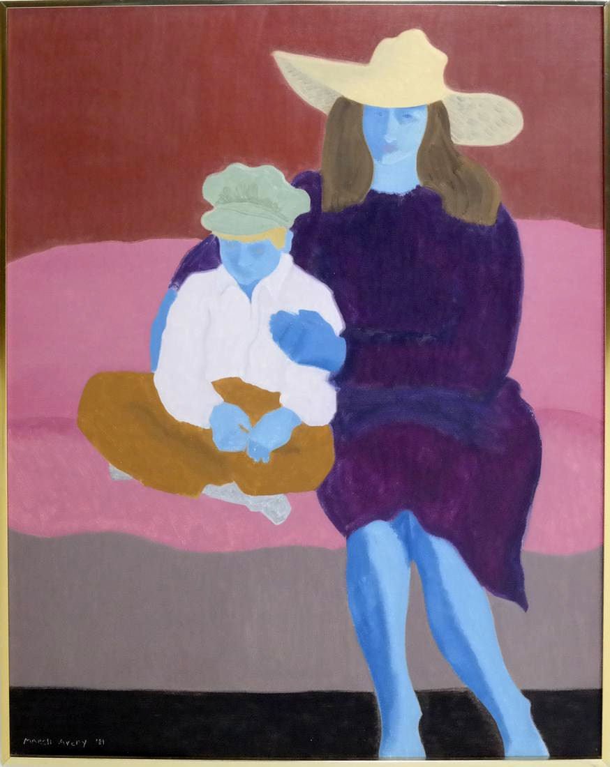 March Avery, Mother & Child - Oil on Canvas (1 of 6)