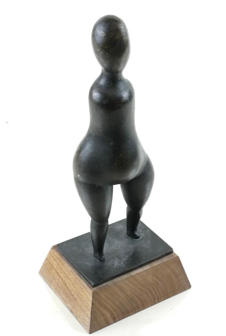 Modern Bronze Figure Attributed Ladislav Zivr (1 of 5)