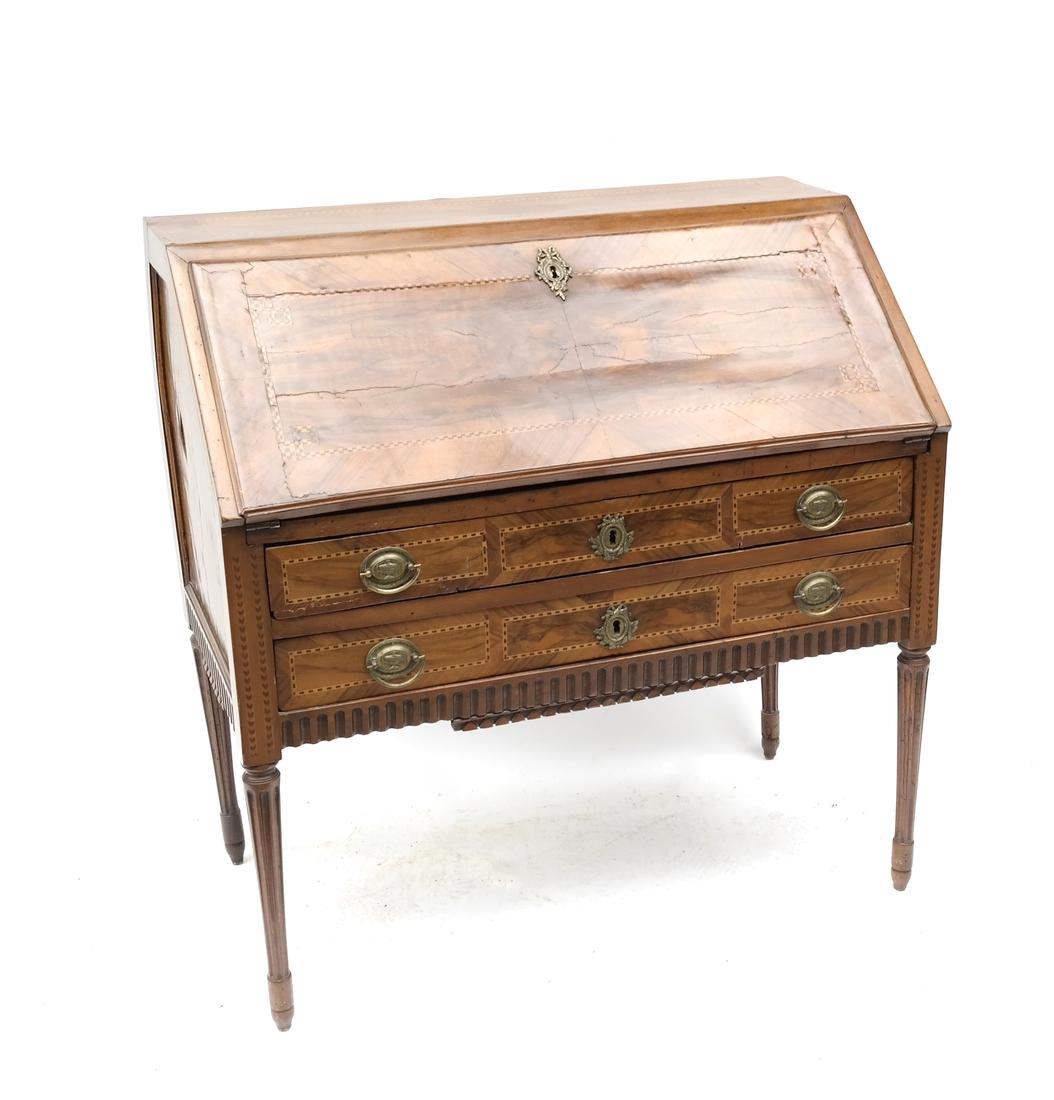 18th C. Italian Slant Front Desk (1 of 10)