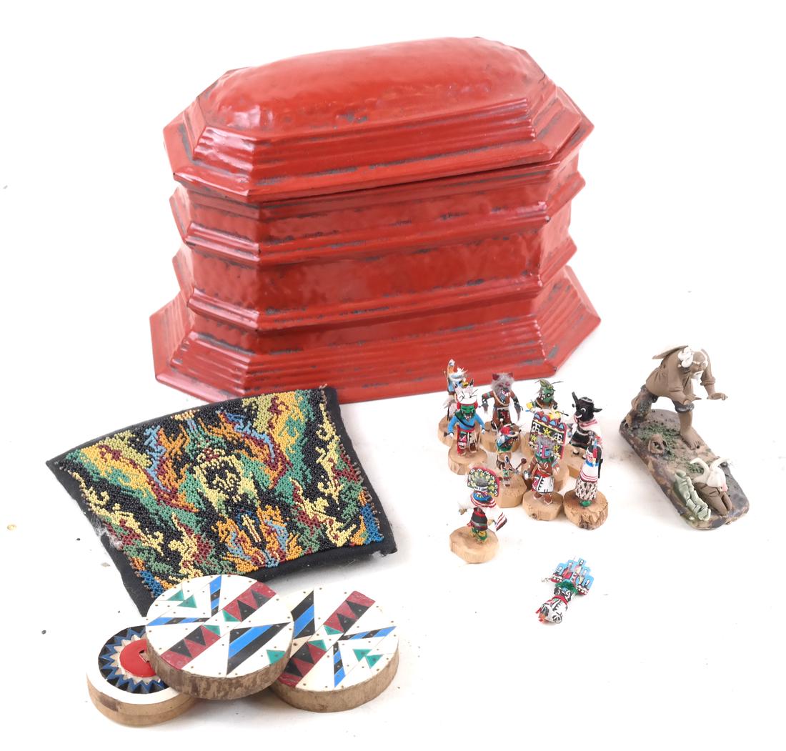 Lot of North Coast Indian Figures (1 of 6)