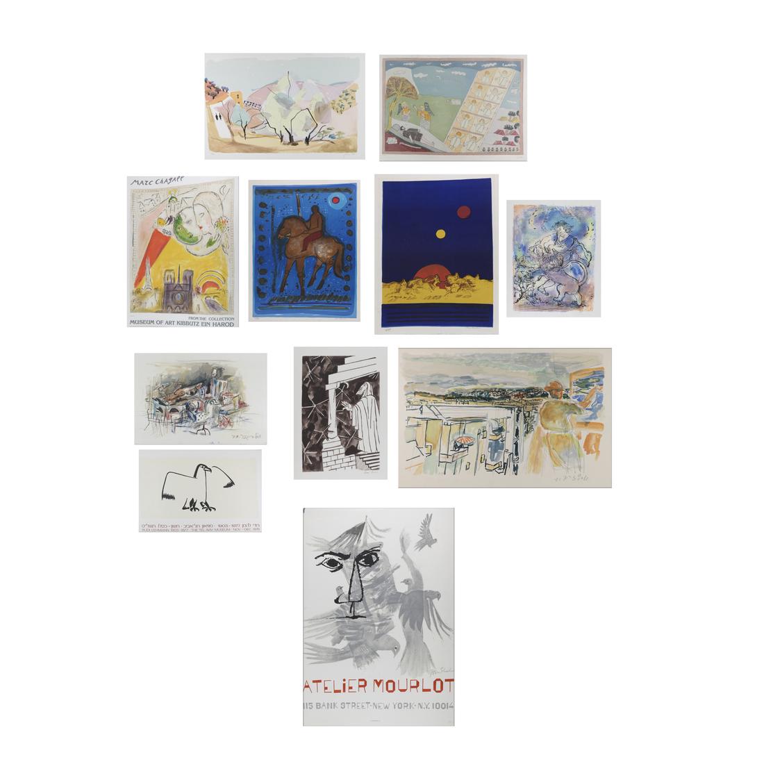Group of Lithographs, Posters, Graphics; Chagall, more (1 of 9)