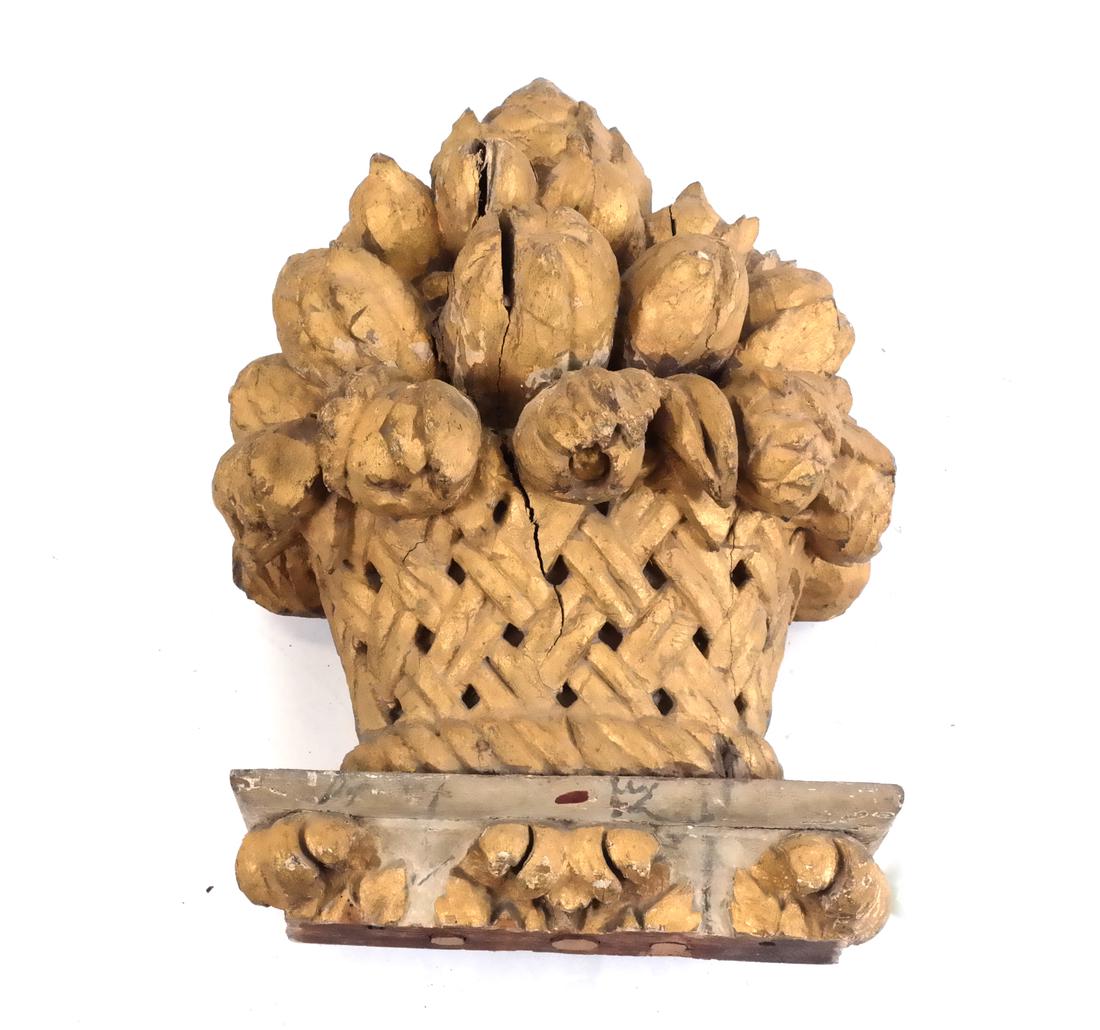 Classical-Style Ornate Wood Applique (1 of 5)