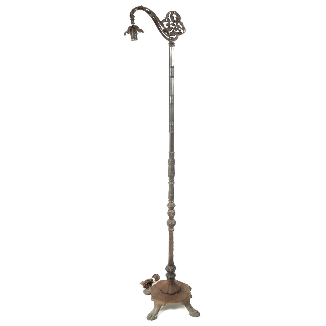 Victorian Iron Floor Lamp (1 of 4)