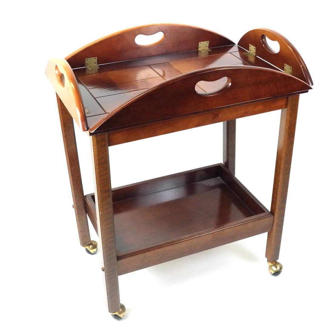 Butler's Tray Top Rolling Cart (1 of 8)