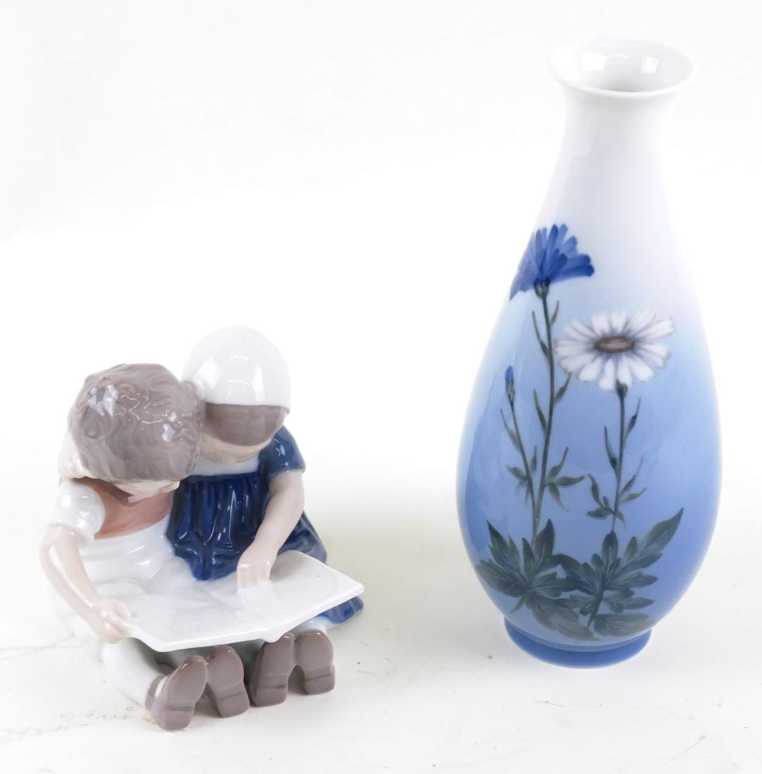 B&G Figure, Royal Copenhagen Vase (1 of 4)