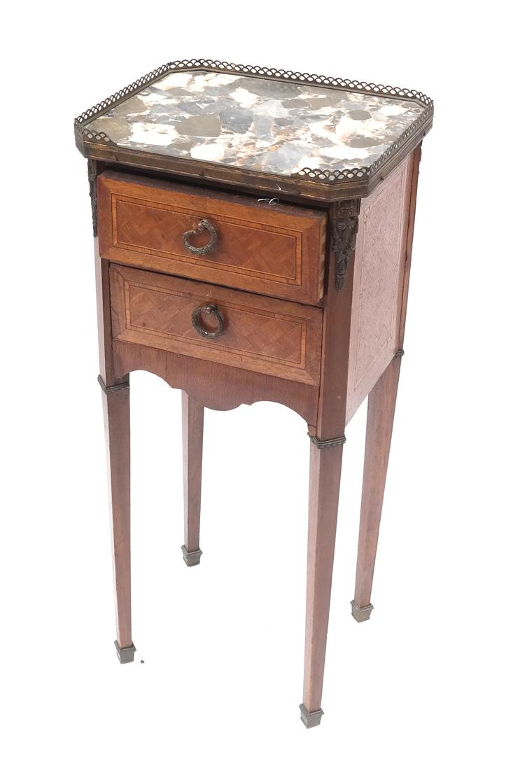 19th Century French Petite Stand (1 of 7)