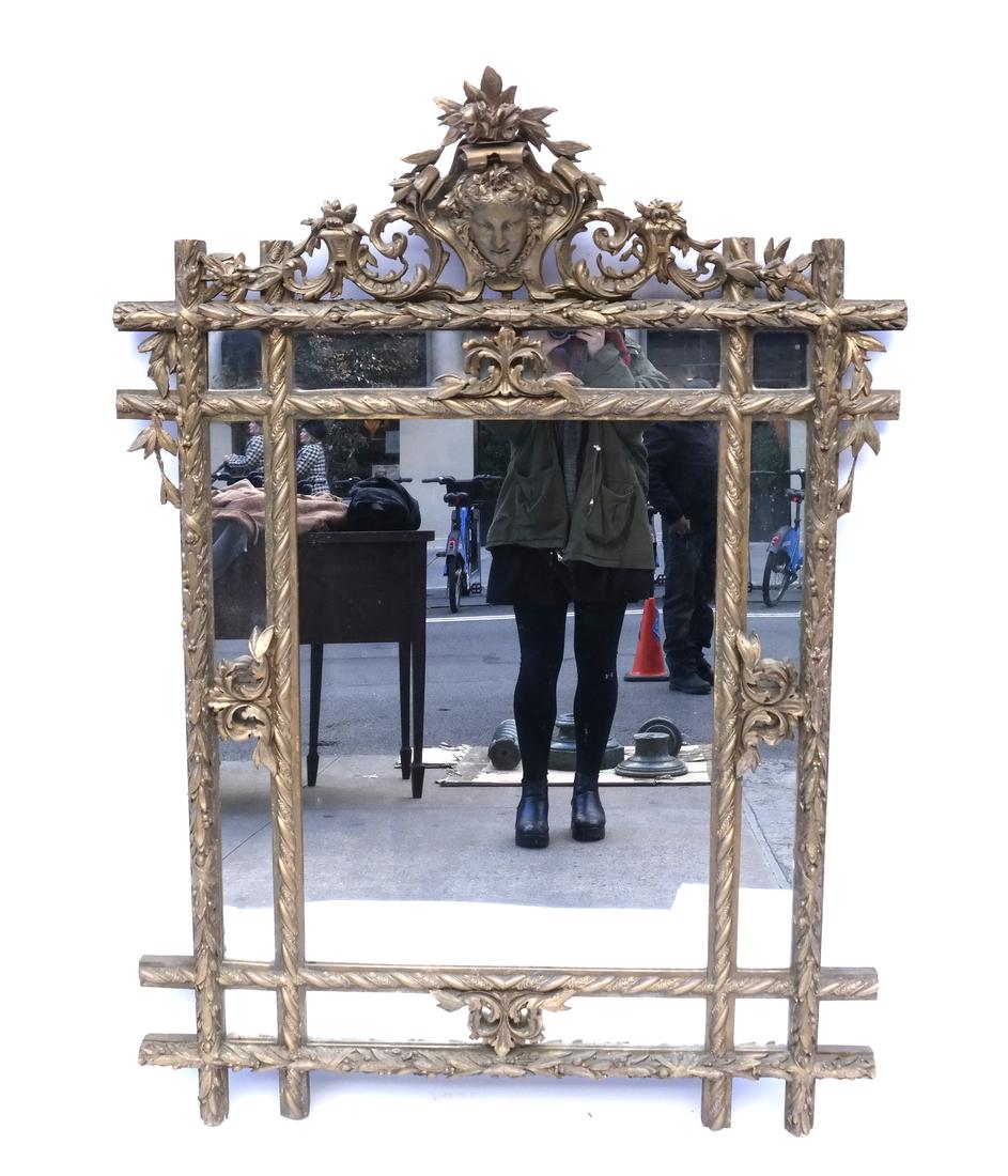 Classical Resin Carved Mirror (1 of 6)