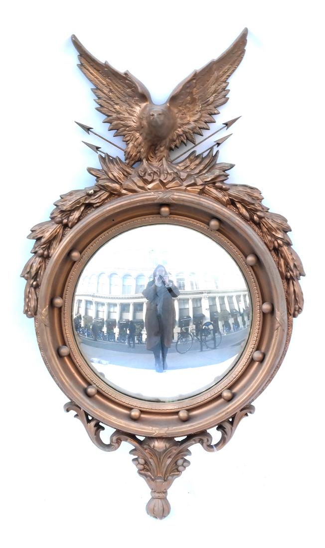 Eagle Form Resin Convex Mirror (1 of 5)