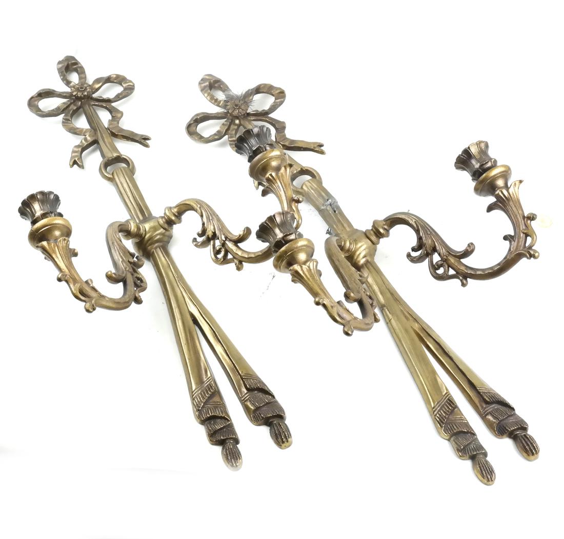 Pair of Ribbon-Form Sconces (1 of 4)