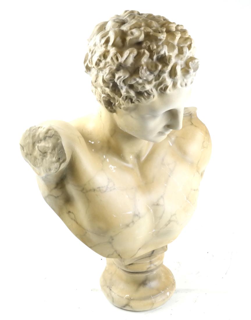 Classical Decorated Composition Male Bust (1 of 7)