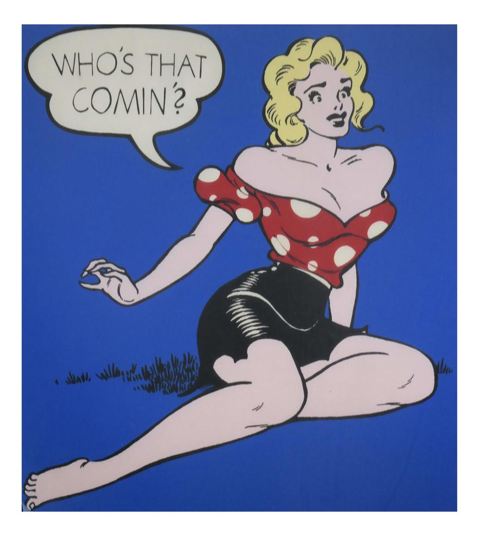 Al Capp, Daisy Mae - Silkscreen (1 of 4)