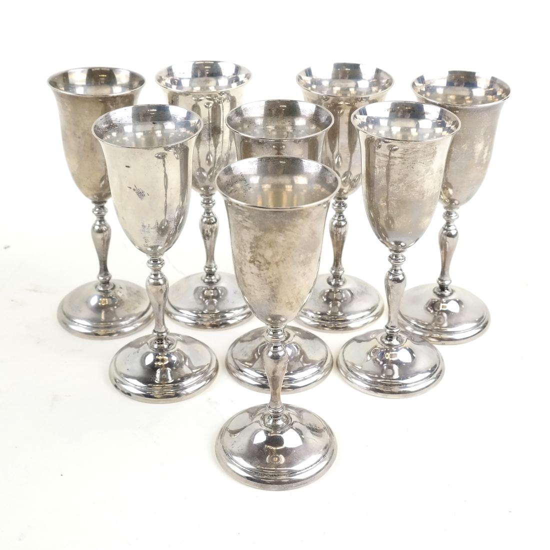 8 Sterling Silver Cordials by Randhahl (1 of 3)
