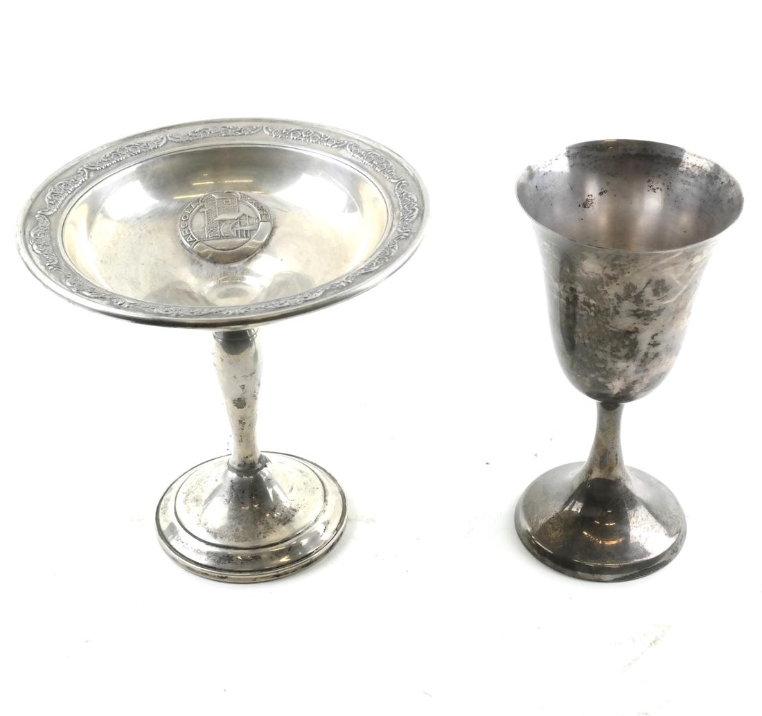 Two Sterling Silver Trophies (1 of 7)