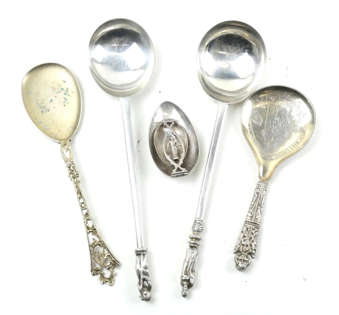 Five Continental Serving Spoons (1 of 5)