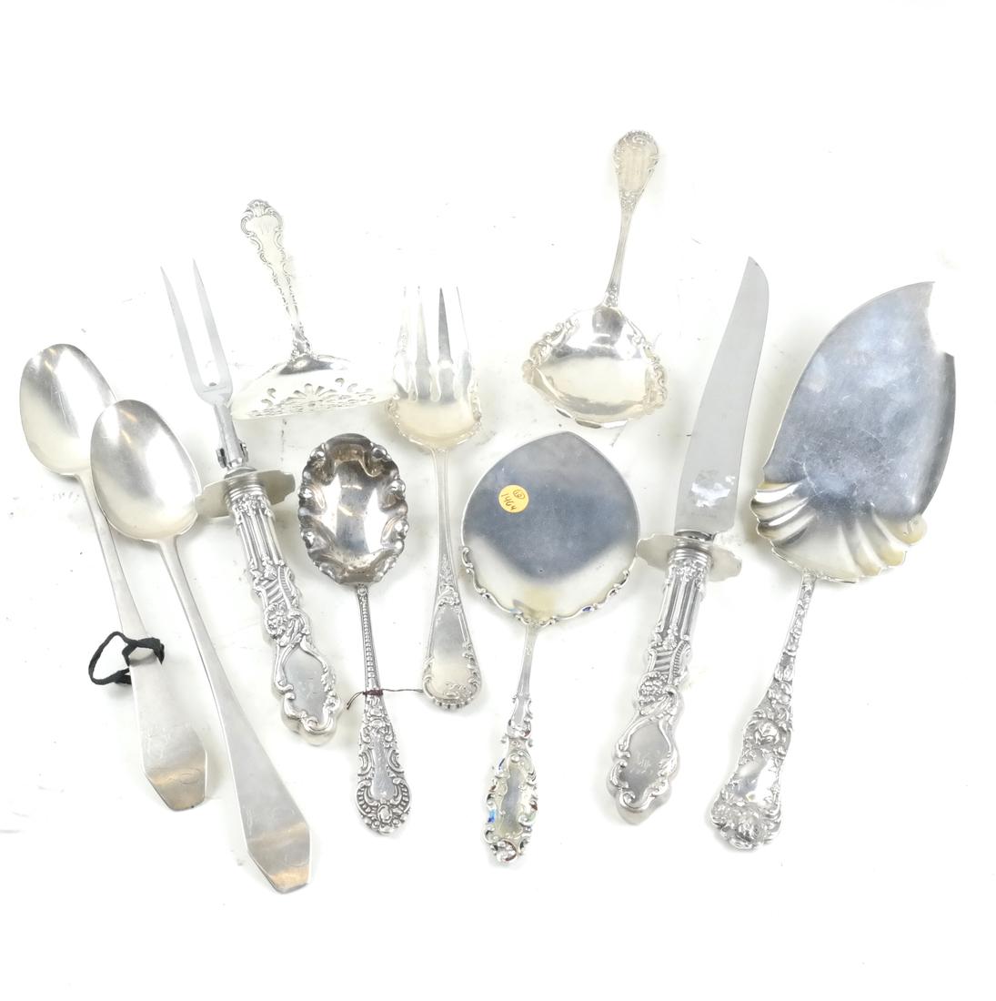 10 Sterling Silver Serving Items (1 of 6)