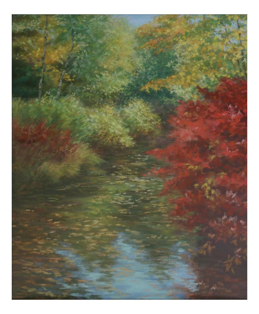 Gail White Nelson, "Autumn Hues" - Pastel (1 of 5)