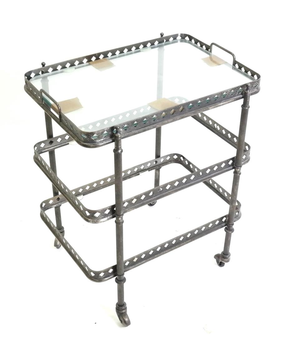 Manner of Oscar Bach, Tea Cart (1 of 4)