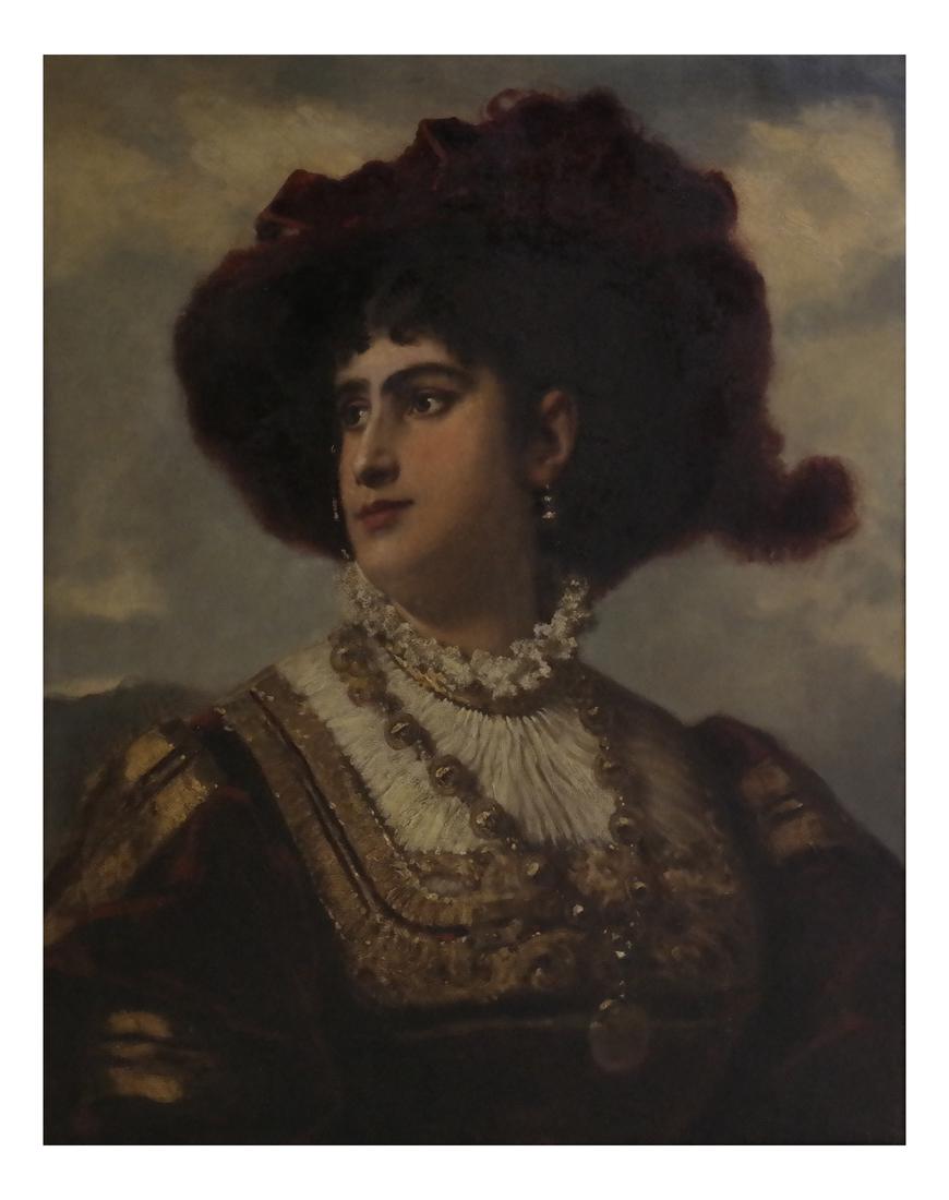 Anton Ebert, Portrait of Minnie Hauck (1 of 8)