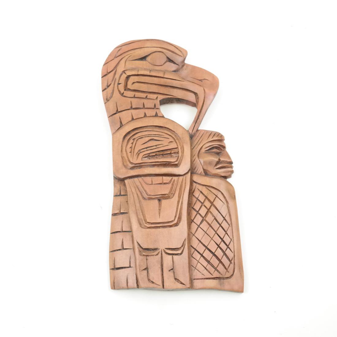 Northwest Coast Carved Panel (1 of 5)