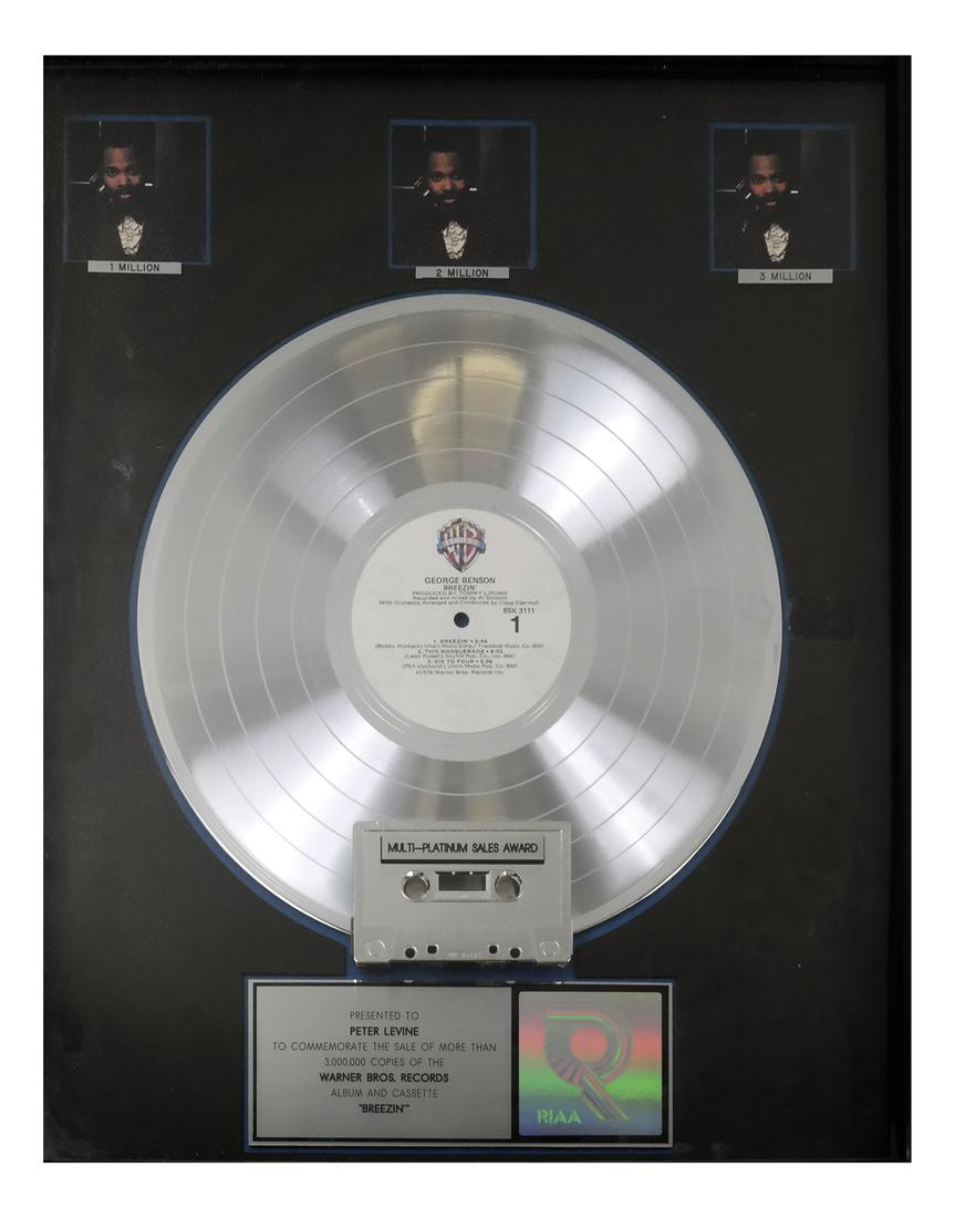 George Benson Platinum Record (1 of 5)